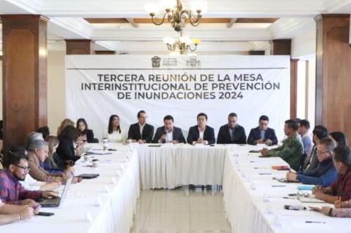 Es Lerma sede de la Tercera Mesa Interinstitucional de Prevención de Inundaciones 